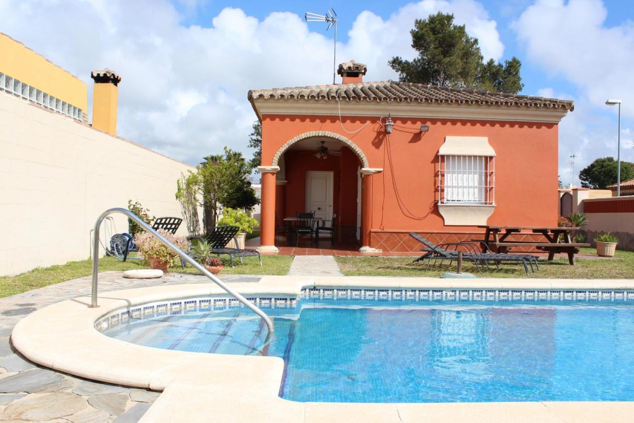 Chalet Marisma Con Piscina Privada Villa Chiclana de la Frontera Ngoại thất bức ảnh